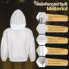 3-layer bee suit YKK heavy-duty zipper with velcro storm flap